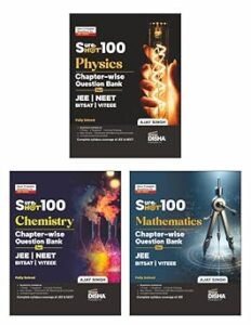 Disha SureSHOT 100 Combo (3 Books) Physics, Chemistry & Mathematics Chapter-Wise question Bank for NTA JEE Main/ BITSAT/ VITEEE | Based on Previous Year Questions PYQs | Useful for CBSE 11/ 12 & CUET