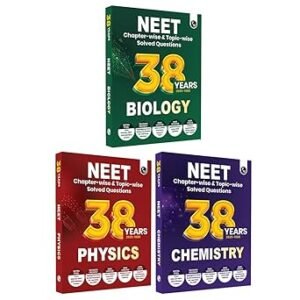 PW 38 Years NEET Previous Year Solved Question Papers Physics, Chemistry and Biology PYQ Combo Set of 3 Books (2025 - 1988) Chapterwise Topicwise Solutions For NEET Exam 2026 [Paperback] PW