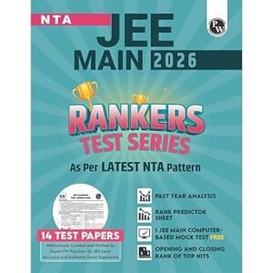 PW 14 JEE Main Rankers Test Series 2026 As Per Latest NTA Pattern | Elaborated Solutions with Chapterwise Weightage Analysis & CBT Test & Rank Predictor Paperback – 14 October 2025