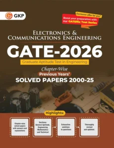 GATE 2026: Electronics & Communication Engineering - Chapter-wise Previous Years Solved Papers (2000-2025) | Answers with Explanations | With GATEflix Test Series