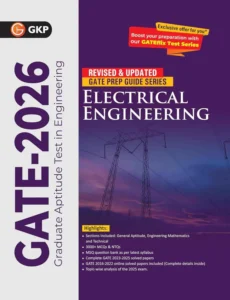 GATE 2026: Electrical Engineering Study Guide | 3000+ MCQs & NTQs, MSQ Question Bank | Includes GATE 2023-2025 Solved Papers | Topic-wise Analysis of 2025 Exam | GATE Prep Guide | With GateFlix Test Series