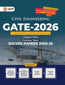 GATE 2026: Civil Engineering - Chapter-wise Previous Years Solved Papers (2000-2025) | Answers with Explanations | With GATEflix Test Series