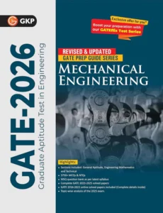 GATE 2026: Mechanical Engineering Study Guide | 3750+ MCQs & NTQs, MSQ Question Bank | Includes GATE 2023-2025 Solved Papers | Topic-wise Analysis of 2025 Exam | GATE Prep Guide | With GateFlix Test Series