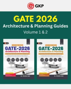 GATE 2026: Architecture & Planning Study Guides - Volume 1 & 2 | By Ar. Jinisha Jain (Set of 2 Books) for GATE, UPSC, PSU & M.Arch Entrance Exams