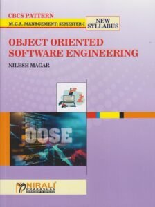 Old Syllabus – OBJECT ORIENTED SOFTWARE ENGINEERING eBook – MCA – Semester 1 – CBCS Pattern