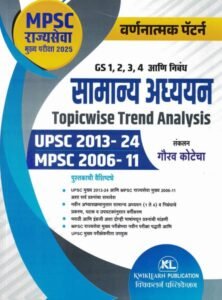 Kwiklearn Publication - Samanya Adhyayan Topicwise Trend Analysis 2013 – 24 राज्यसेवा वर्णनात्मक 2025 By Gaurav Kotecha
