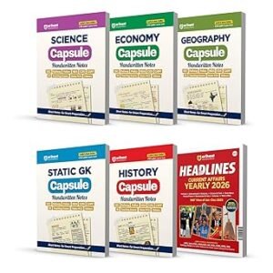 English - History,Science,Static,Economy,Geography,Polity Capsule Handwritten Notes 2025 | SSC, Railway, Police, NDA, CDS, CAPF, IB, State PCS & ... Smart Preparation Guide | English Medium Paperback – 28 August 2025